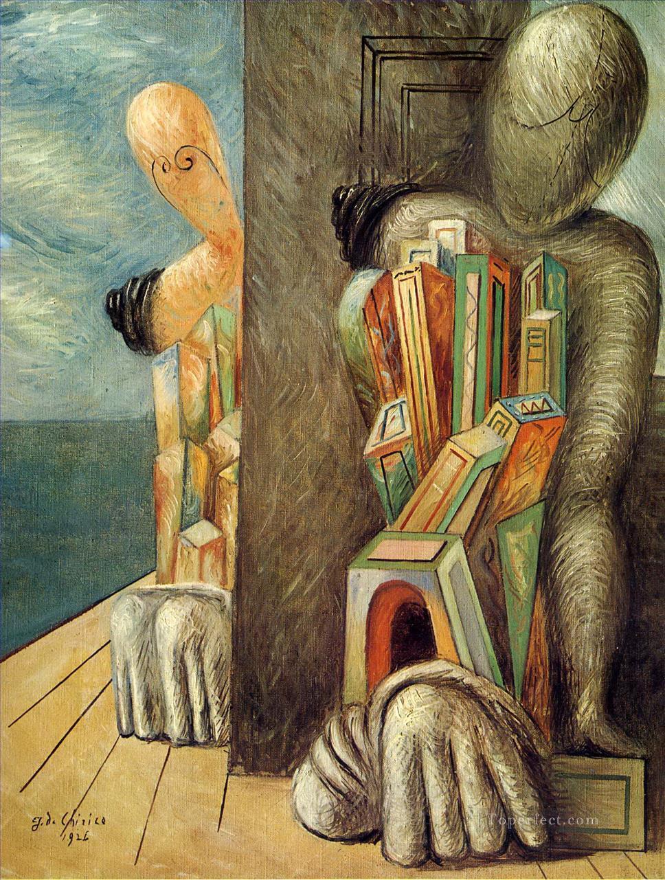 archaeologists 1926 Giorgio de Chirico Metaphysical surrealism Oil Paintings